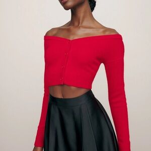 Reformation Millie Cardigan